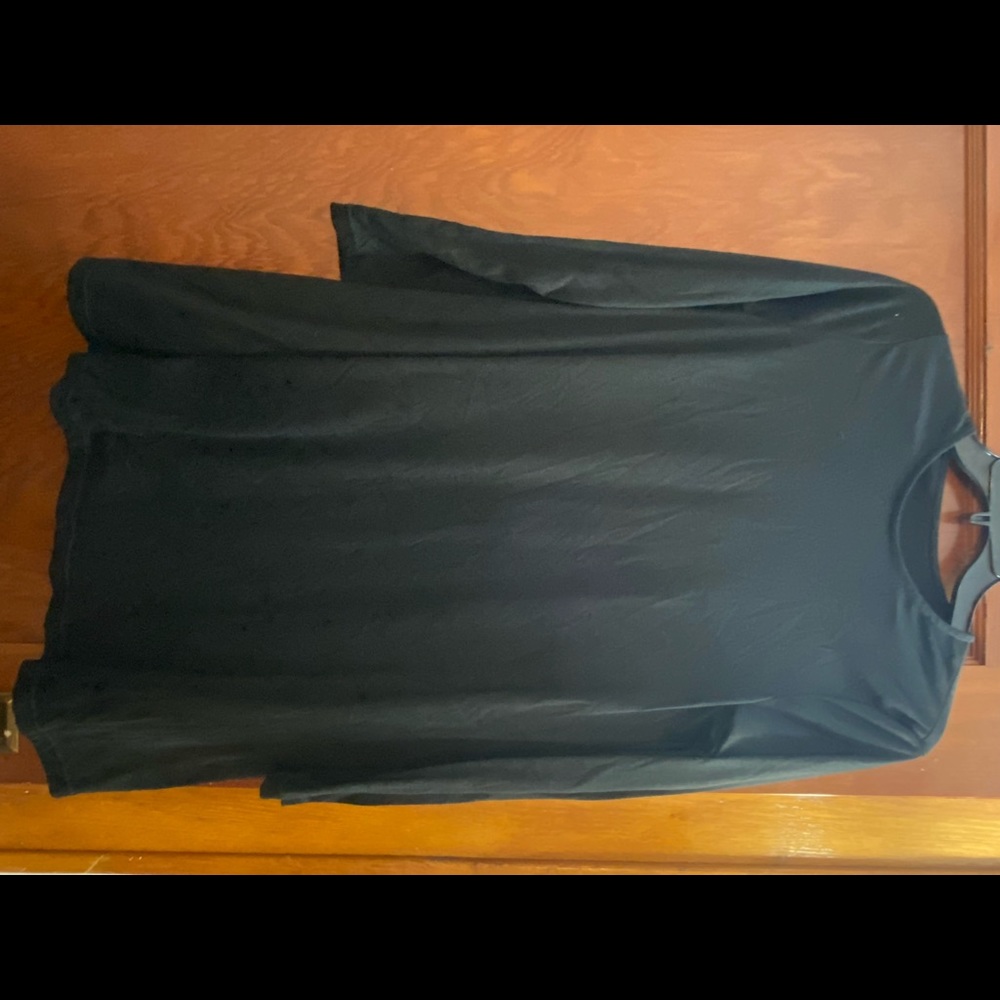 Long sleeve dress. Size medium. Color black